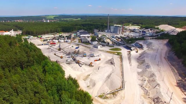 Kaznejov Factory for production of clay, kaolin and grog products with largest quarry of its kind in Czech Republic and Europe. 
