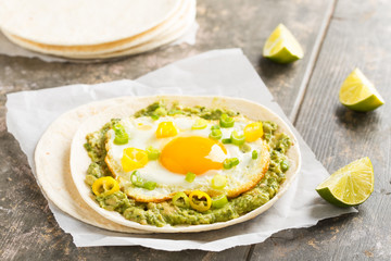 Frühstückstaco - Breakfast taco