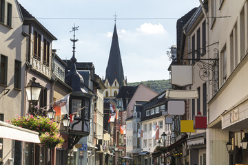 Fototapeta na wymiar historic city ahrweiler in germany
