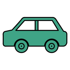 car sedan isolated icon vector illustration design