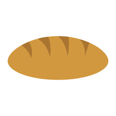delicious bread isolated icon vector illustration design