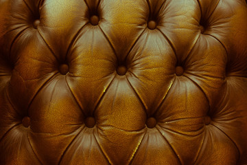 Old leather close-up background of Sofa