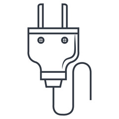 energy plug isolated icon vector illustration design