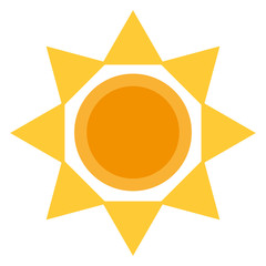 sun silhouette isolated icon vector illustration design