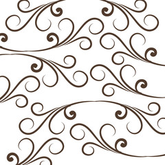 Elegant Victorian style background vector illustration design