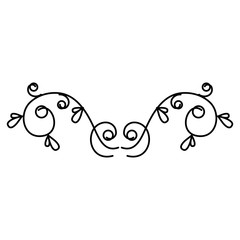 Elegant Victorian style design vector illustration design