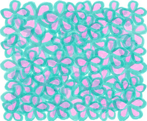 お花のたくさんある背景