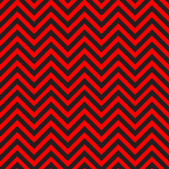 Black and red chevron pattern