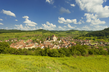 Biertan Village in Transylvania Sibiu Romania 