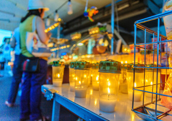 Candles at the Luminara