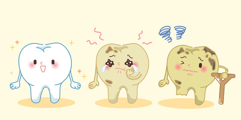 tooth with decay problem