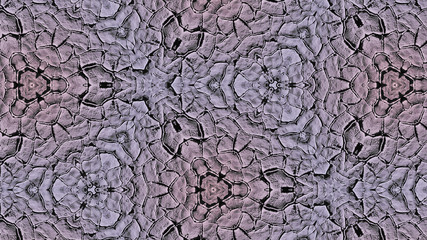 Abstract concrete cracks pattern