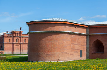 Golovkin bastion of the Peter and Paul Fortress in St. Petersburg