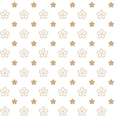 Sakura Flower pattern - Japanese style Background