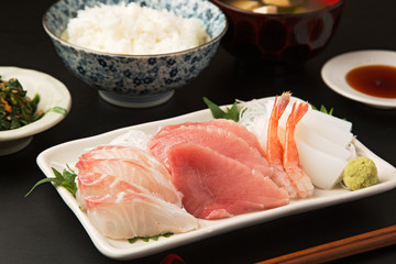 刺身定食