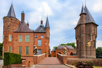 Fototapeta na wymiar Schloss Heeswijk Niederlande