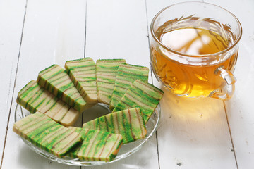 Kek Lapis Sarawak, popular Sarawak Borneo layered cake
