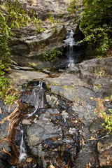Rock waterfall 
