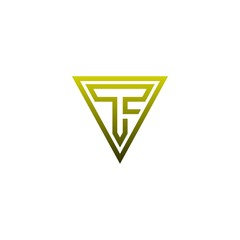 letter TF logo