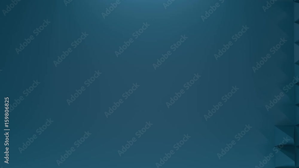 Poster 3d rendered flat background with pyramids pushing from the plain surface.