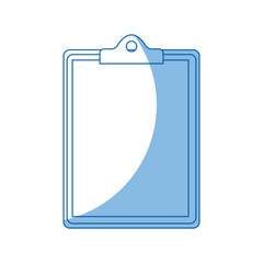 clipborad empty element tool work vector illustration