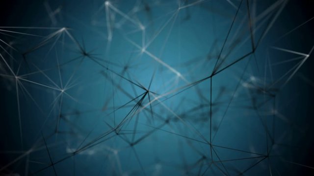 Futuristic technology abstract background. Beautiful plexus . Loop Animation. Business Concept. Science, medicine and technology.