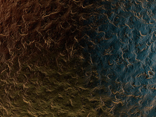 Abstract random organic background wallpaper. 3D rendering