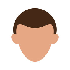 faceless man icon image vector illustration design 