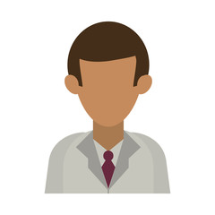 male medical doctor icon image vector illustration design 