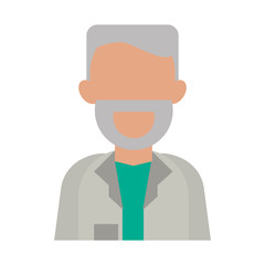male medical doctor icon image vector illustration design 