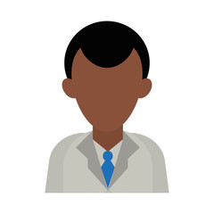 male medical doctor icon image vector illustration design 