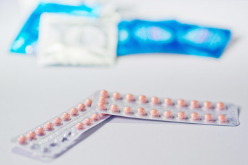  Birth control pill / contraceptive / condom