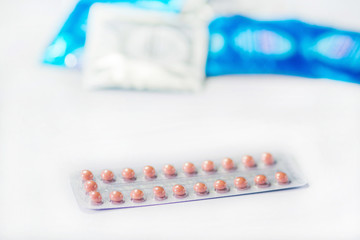  Birth control pill / contraceptive / condom