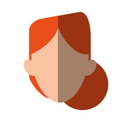 faceless woman icon image vector illustration design 