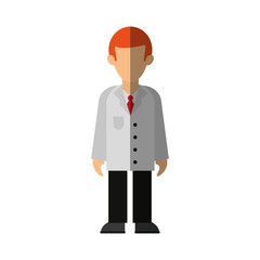 male medical doctor icon image vector illustration design 