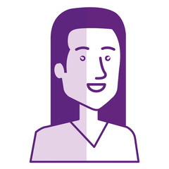 man character hippy lifestyle vector illustration design