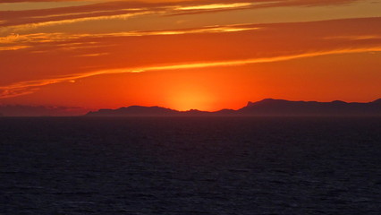 Fototapeta premium Tramonti sul Mare