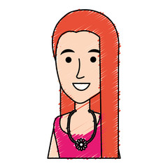 woman character hippy lifestyle vector illustration design