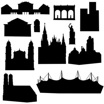 Munich Skyline Set