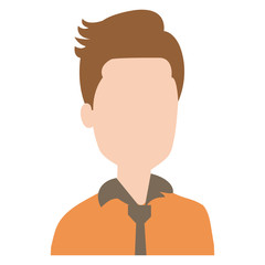businessman avatar character icon vector illustration design