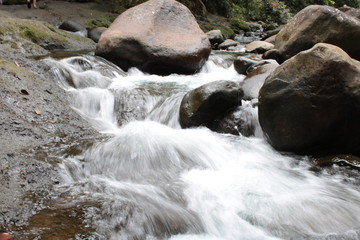 Fluss auf Guadeloupe