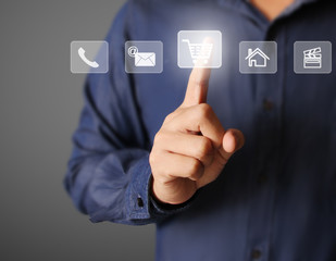  pressing modern social buttons