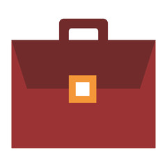 Fototapeta premium portfolio briefcase isolated icon vector illustration design