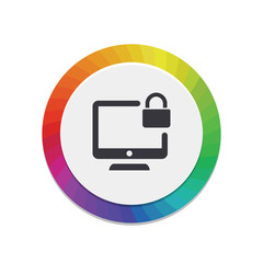 Obraz premium Multi-Color Streamline App Icon