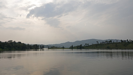 Lake Kivu in Democratic Republic of Congo