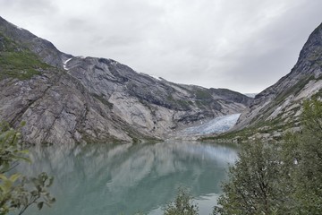 Nigardsbreen Norwegen Gletschersee
