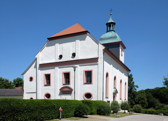 Fototapeta na wymiar Schlosskirche St. Michael in Sulzbürg