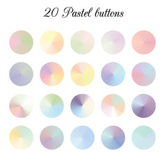 Pastel Tone Color Shade Background, Colorful gradient meshes