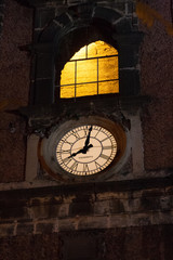 Fototapeta premium Italy Sicily Adrano by night