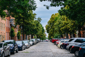 Bond Street, in Fells Point, Baltimore, Maryland.